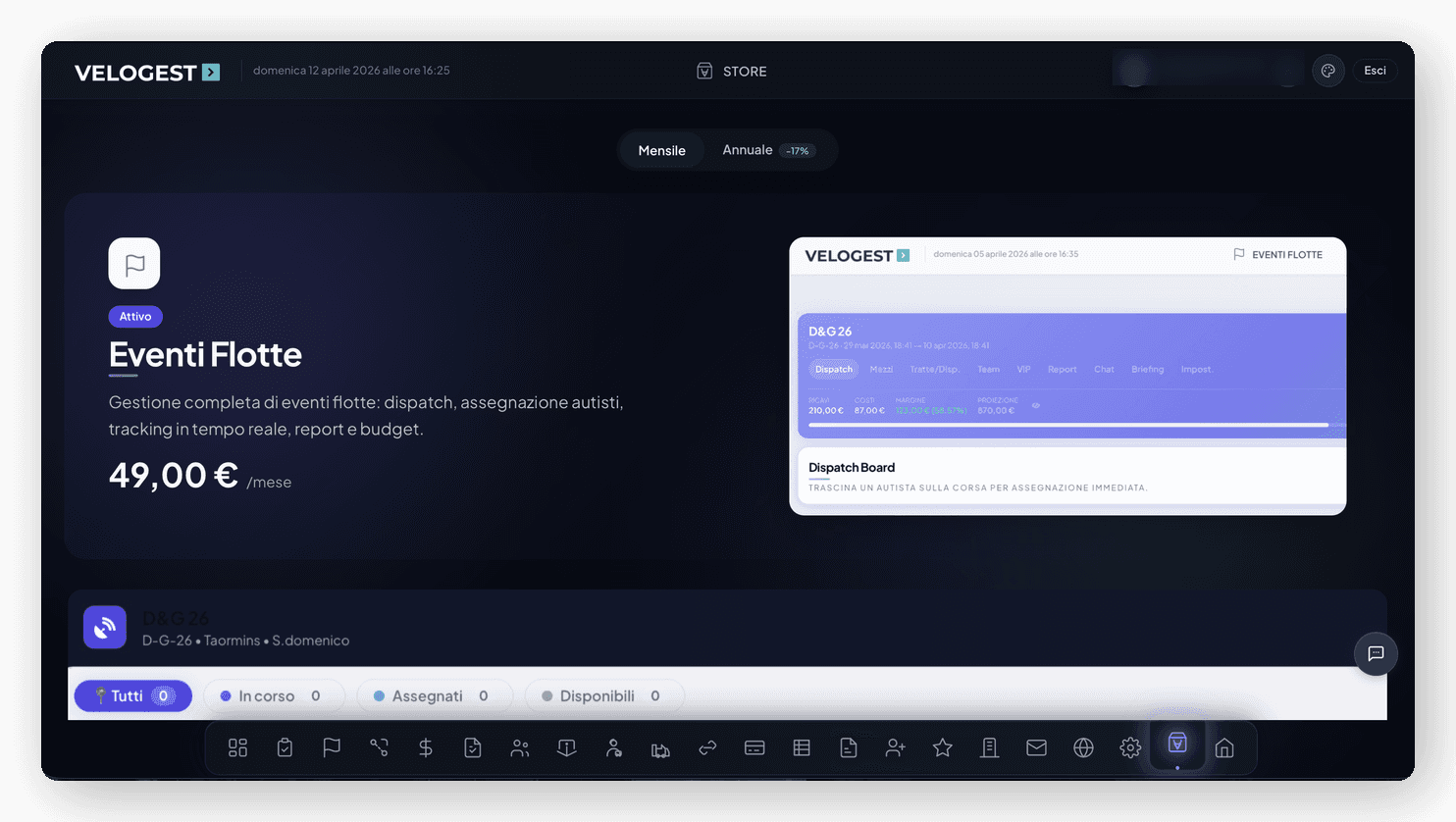 Store moduli con marketplace interno